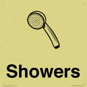 Dementia Showers sign